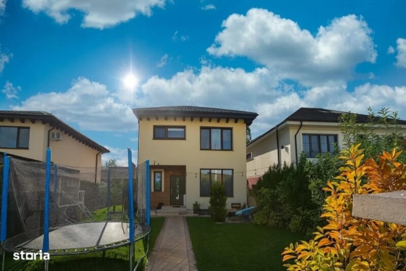 Casa, 4 camere,constructie 2021, teren 390mp,Ilfov,Tunari, 395.000euro